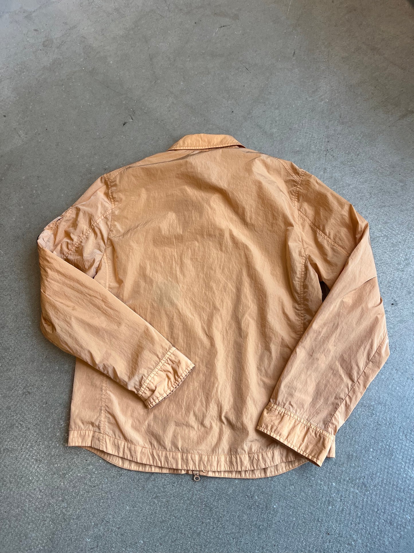 CP Company Chrome Zip Shirt Orange S