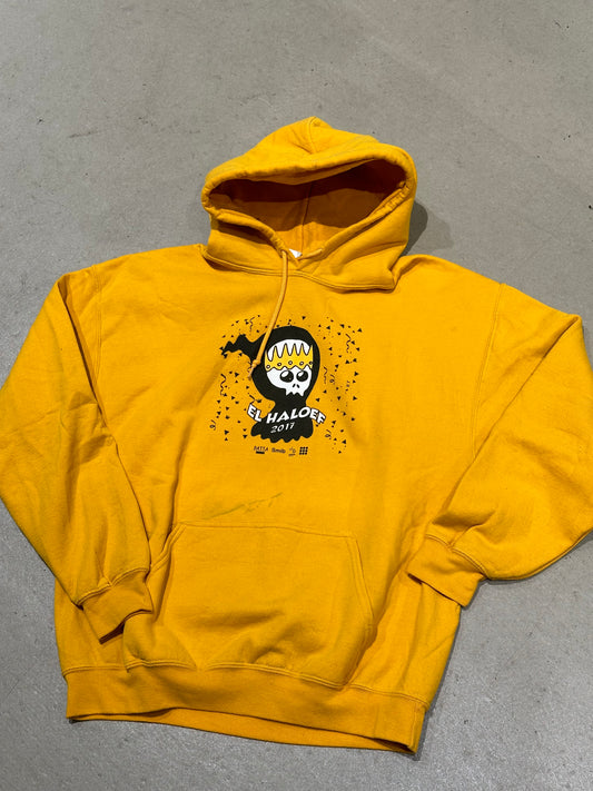 SMIB x EL Haloef Hoodie Yellow L