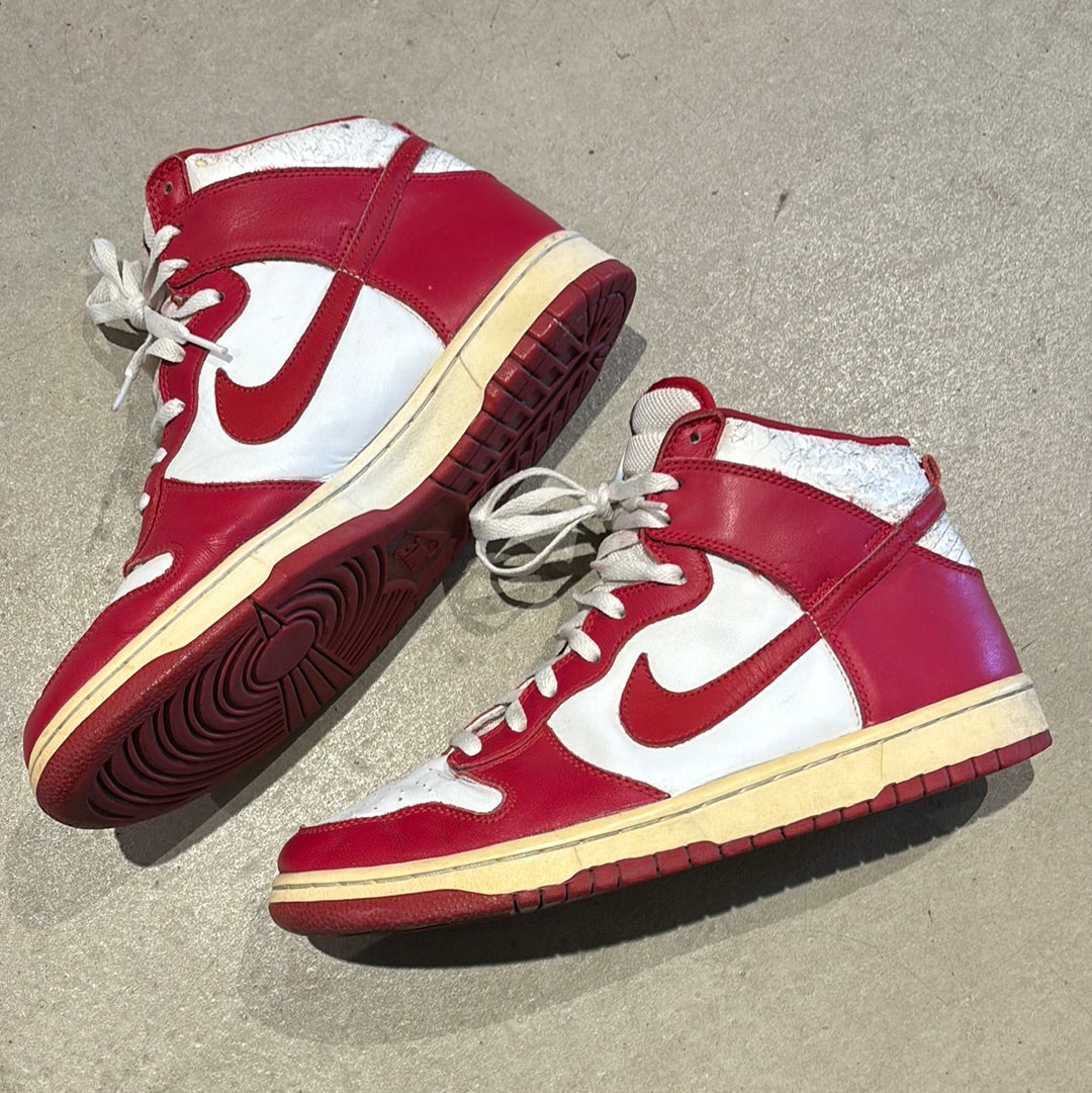 Nike Dunk High Varsity Red White EU 44