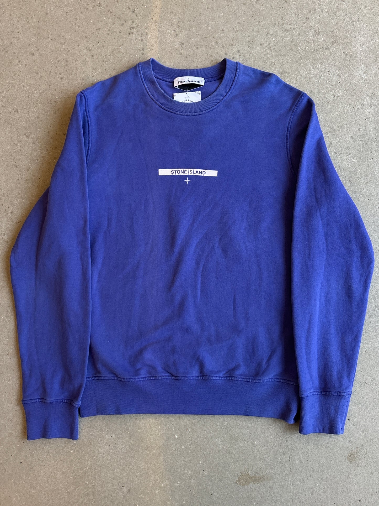 Stone Island Logo Crewneck Purple M
