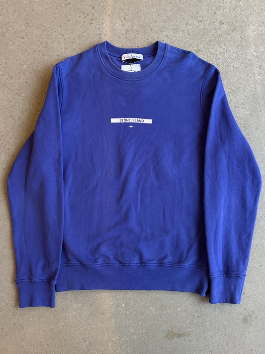Stone Island Logo Crewneck Purple M