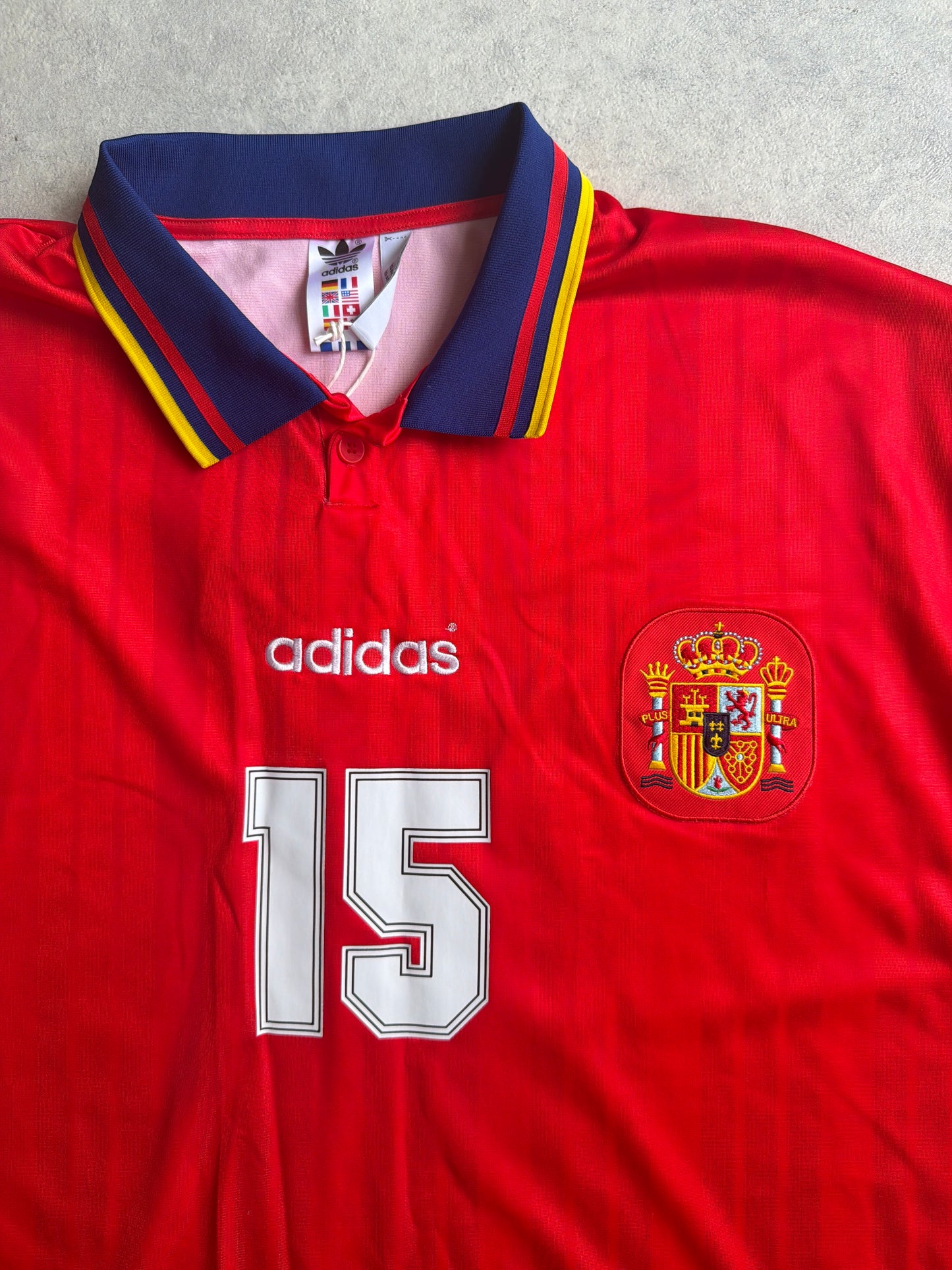 Adidas Spain 1994 Home Jersey XL