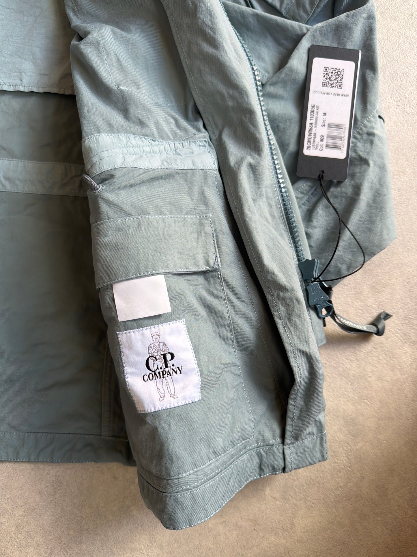C.P Company Twill Zip Lens Jacket M