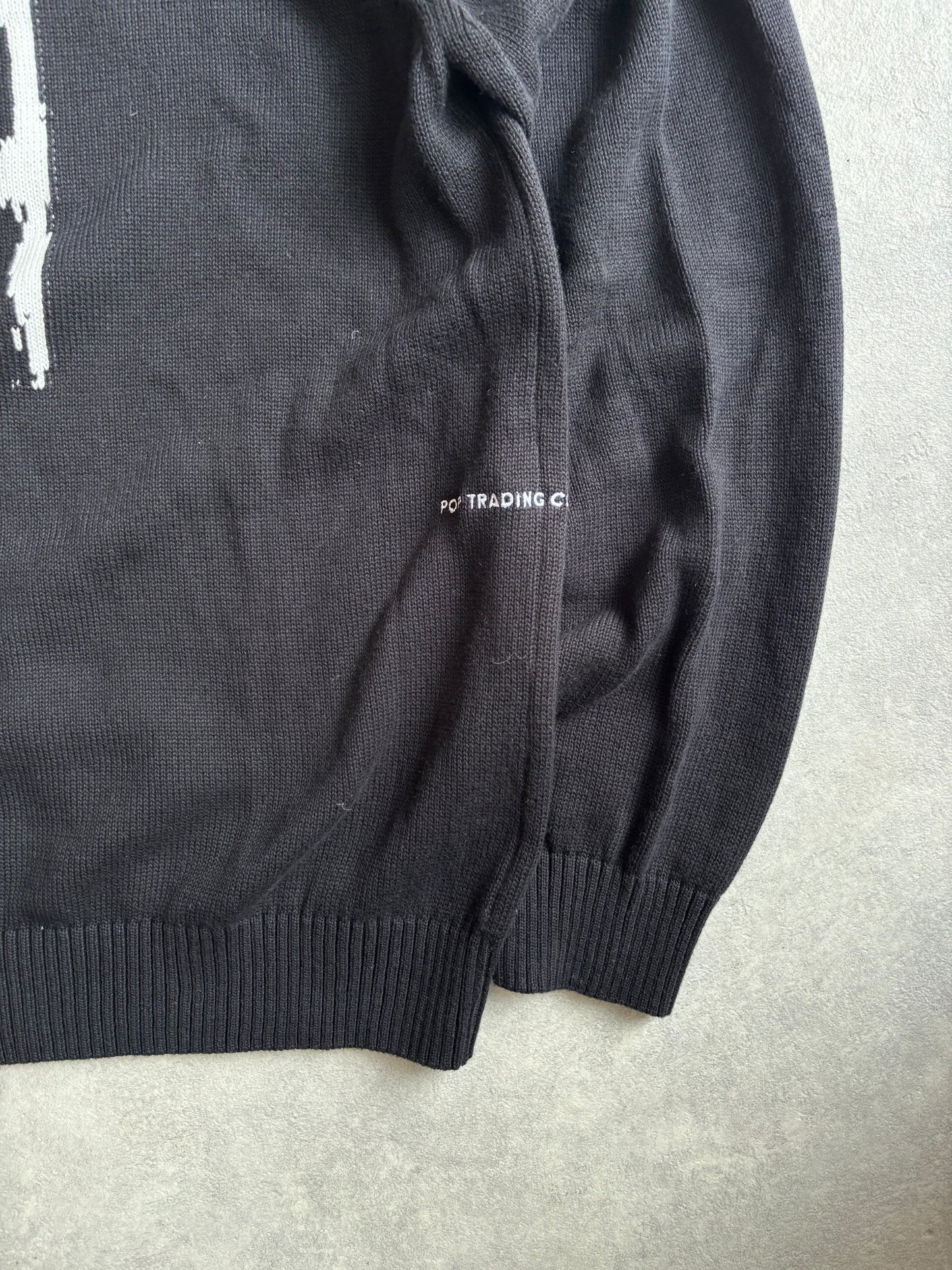 Pop Trading Company Knit Jumper Black XL