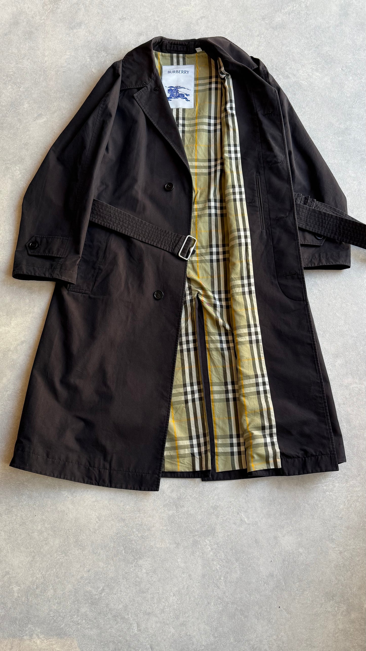 Burberry  Cotton Car Trench Coat Size 52 (L)