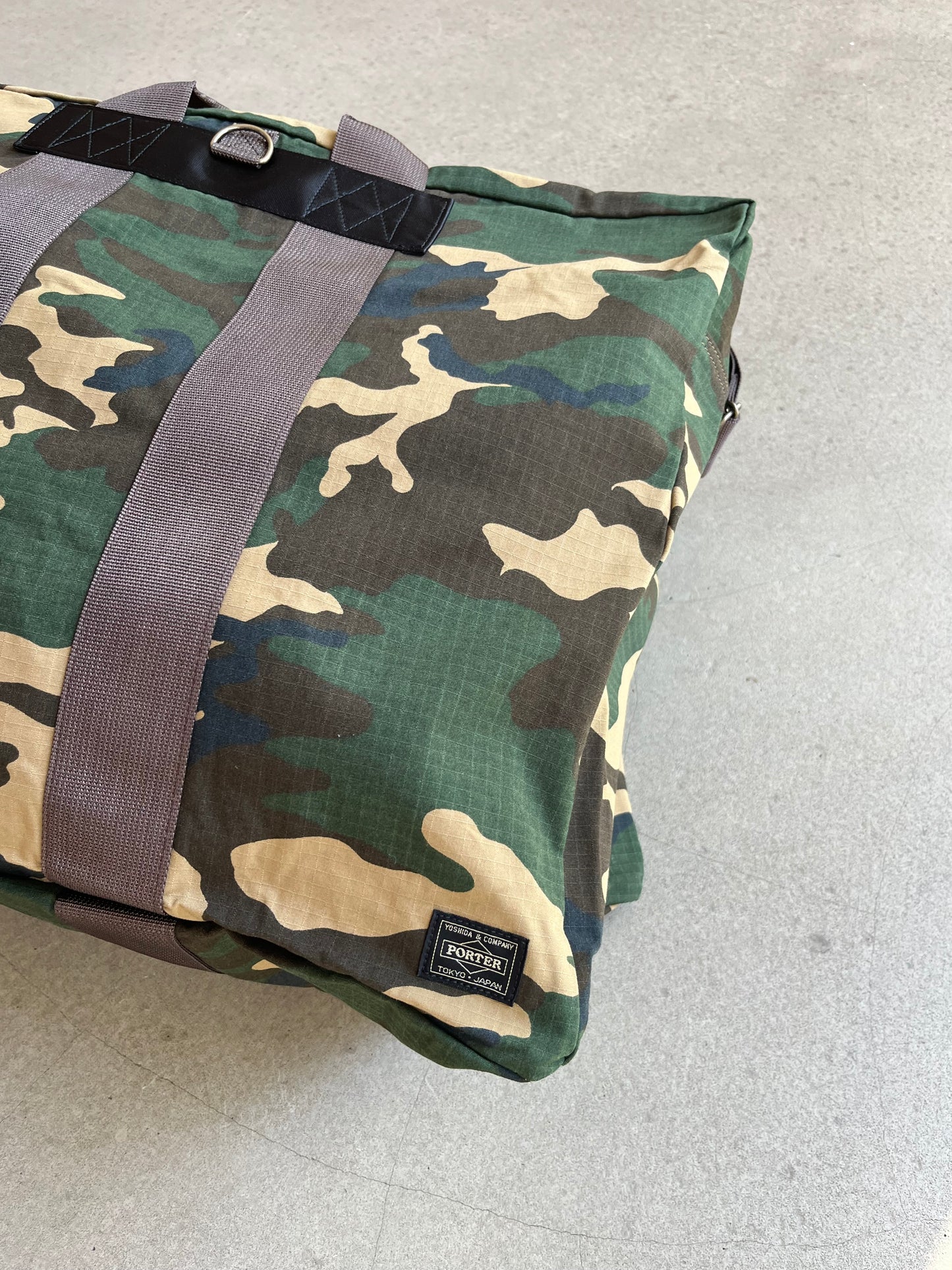 Porter Platoon Boston Duffel Bag Camo