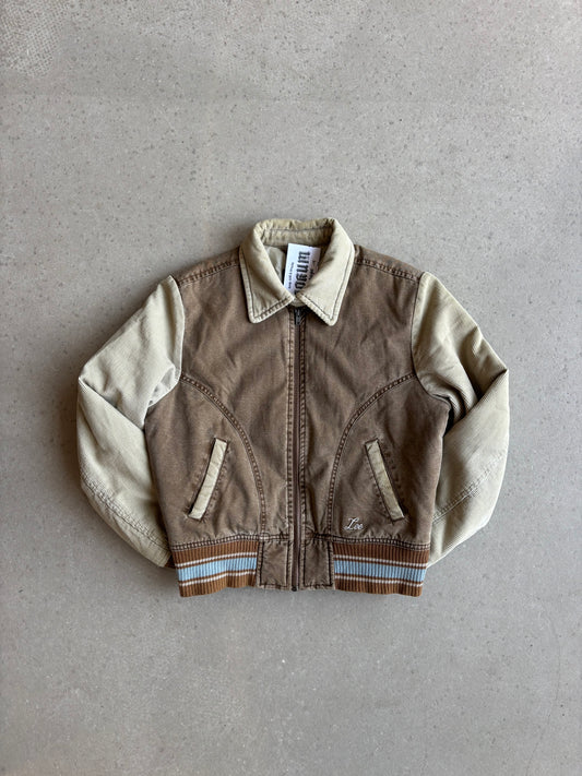 Lee Corduroy Padded Bomber Beige M