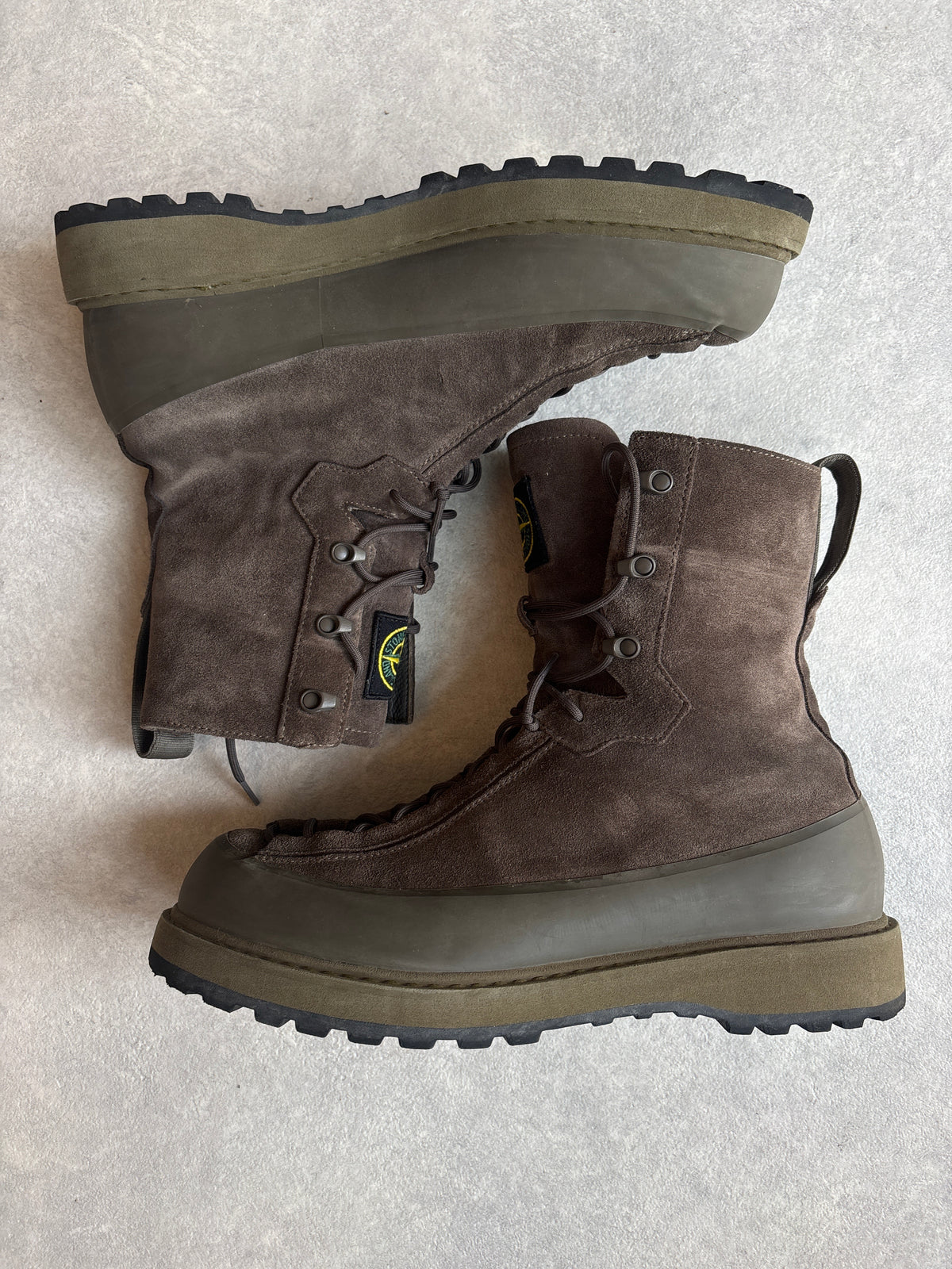 Stone Island x Diemme S100110 Suede Boots 46