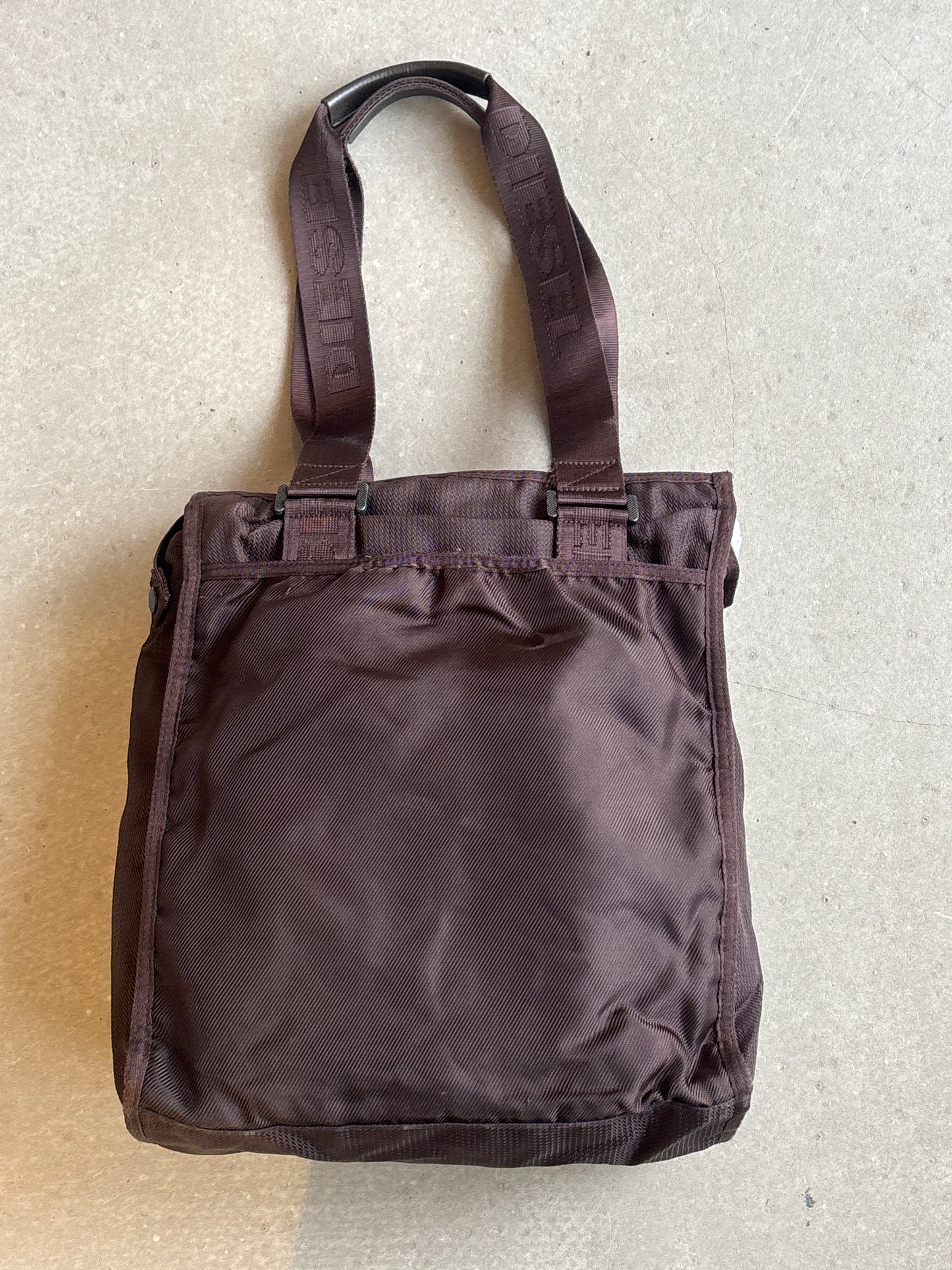 Diesel Nylon Bag Brown