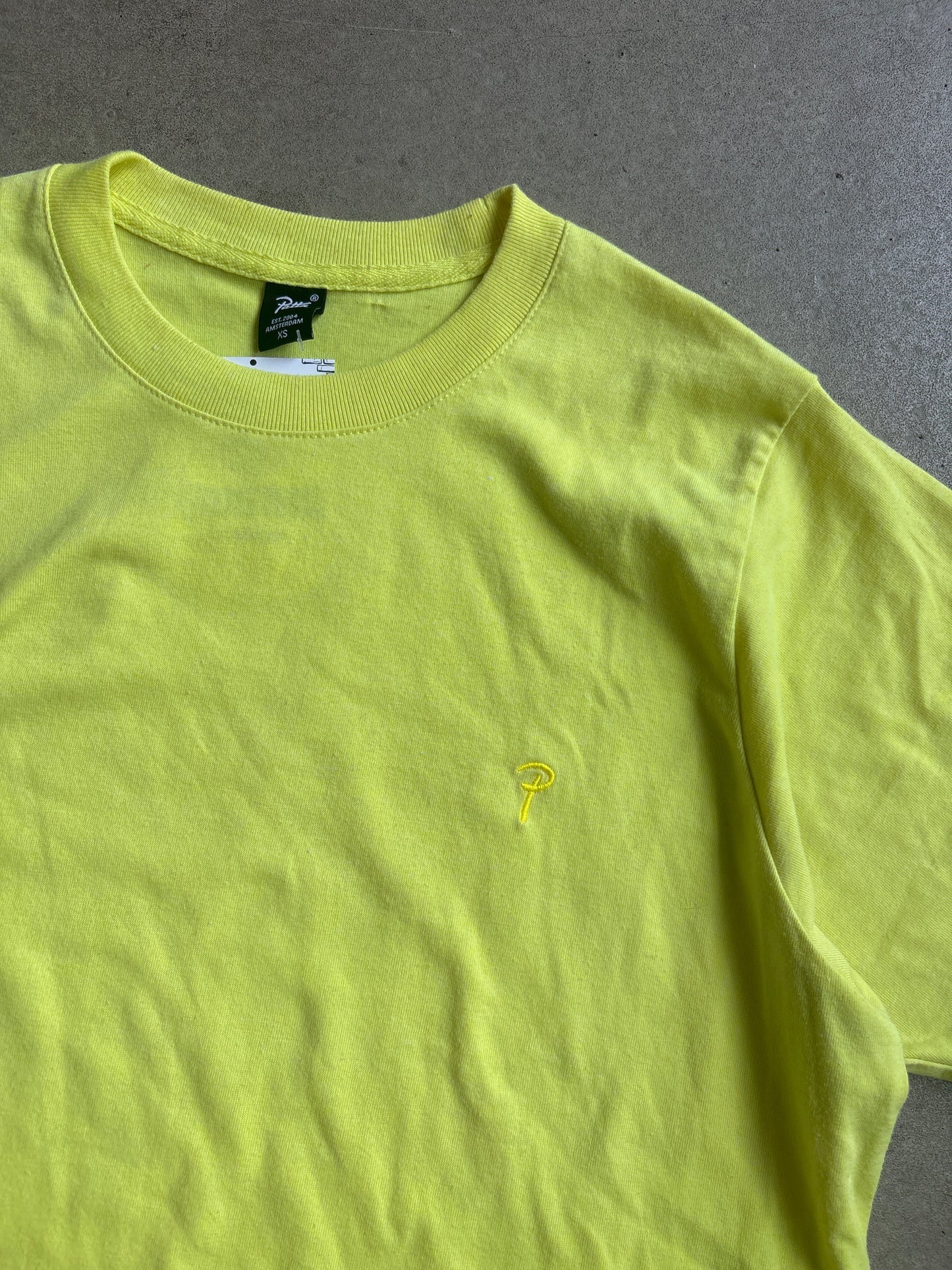 Patta Yellow Tee XS