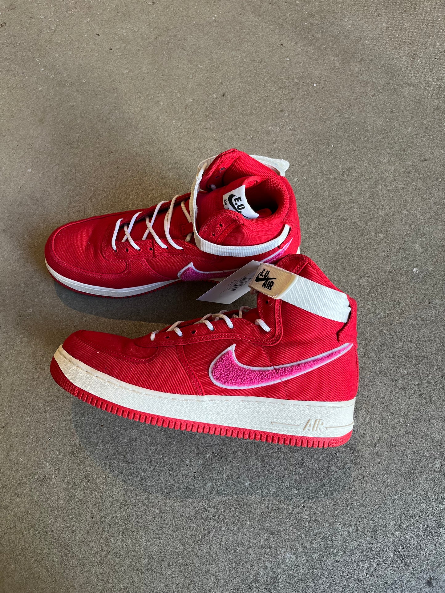 Nike Air Force 1 High Emotionally Unavailable Red 44