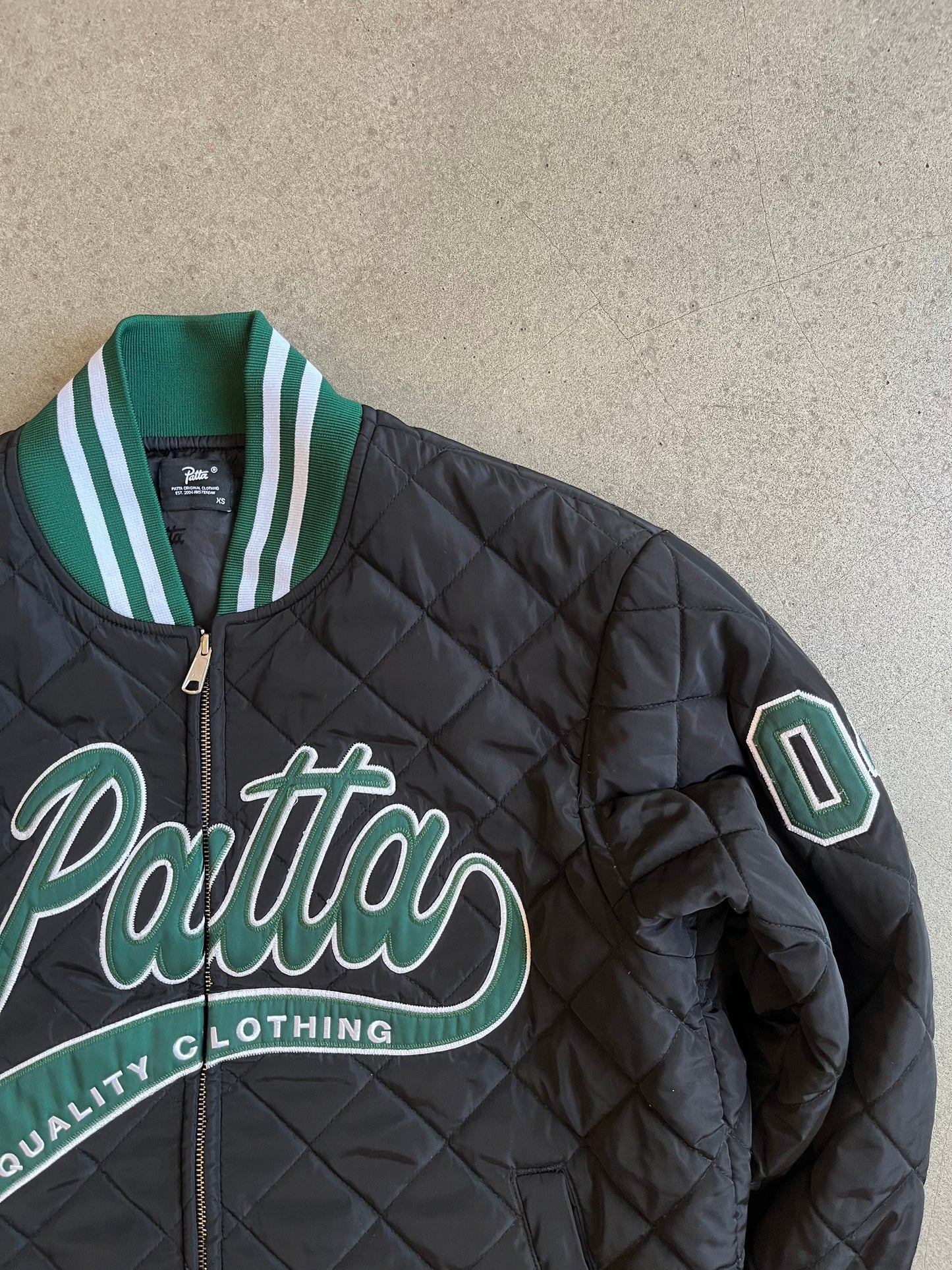 Patta Quilted Jacket Black XS