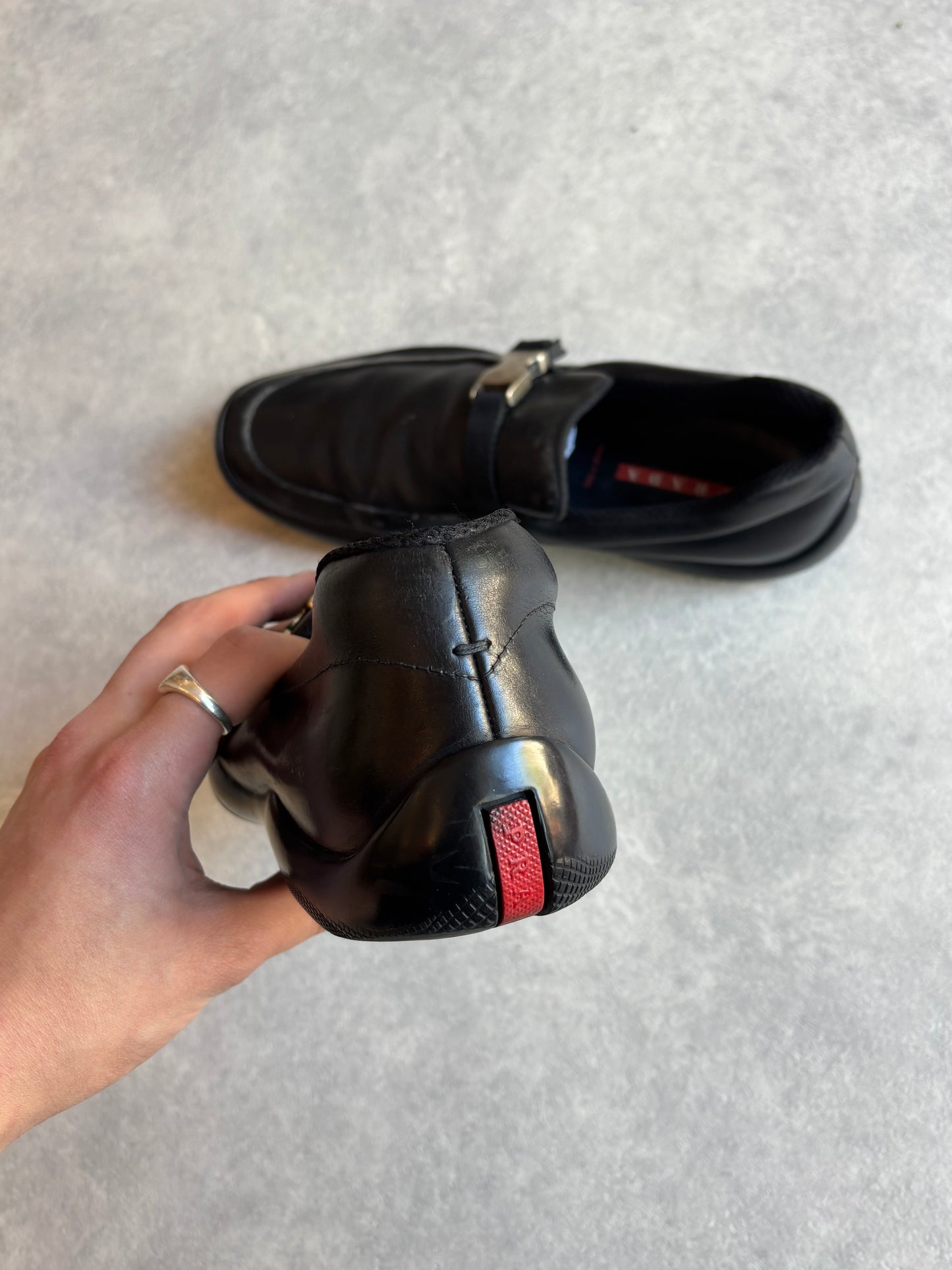 Prada Buckle Loafers  Size 9 (29 CM)