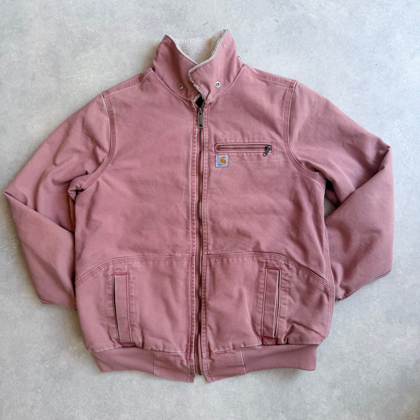 Carhartt Sherpa Jacket Pink L
