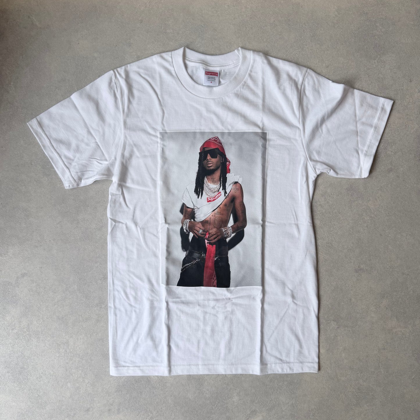 Supreme Playboi Carti Photo Tee White S