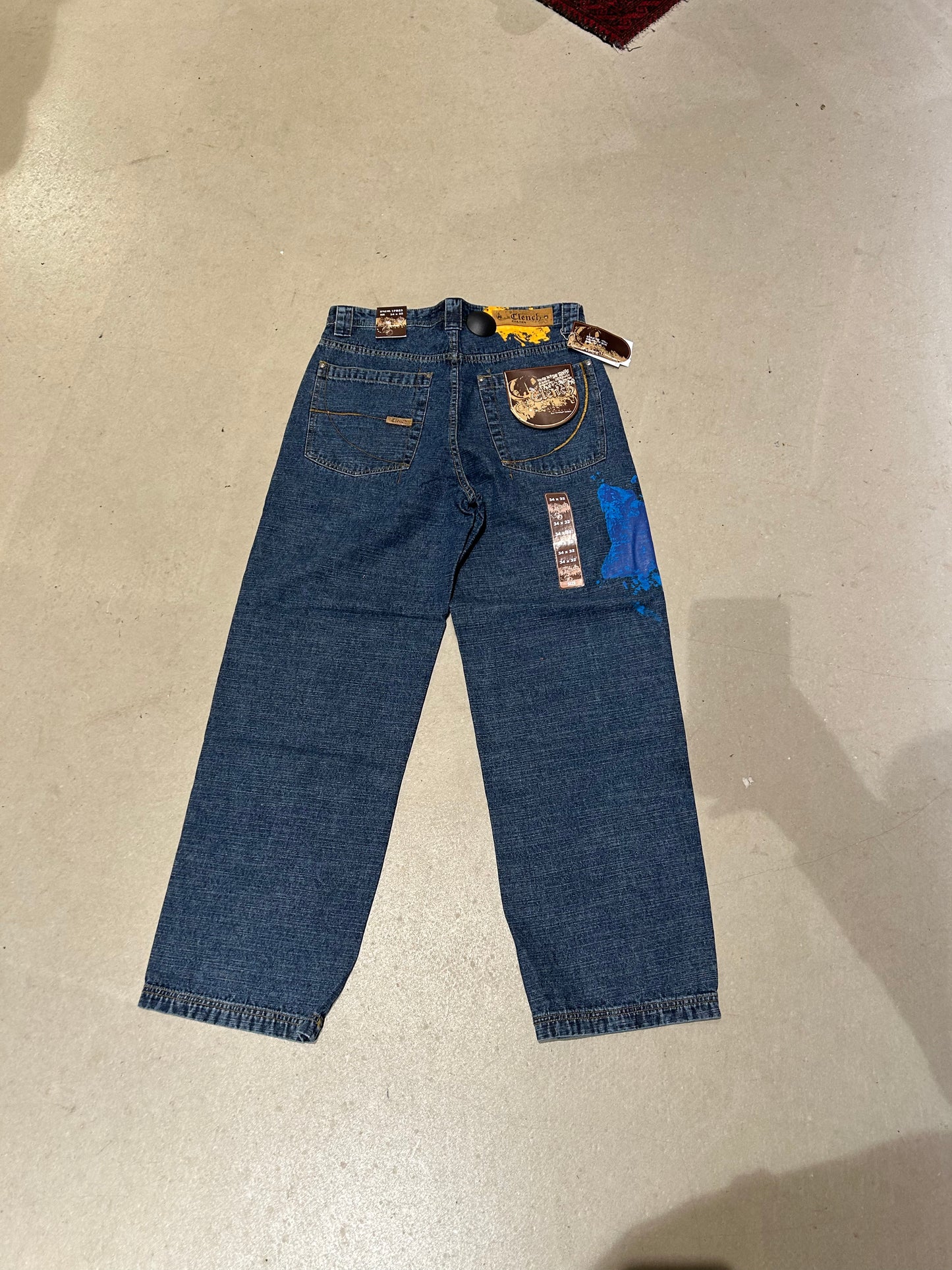 Clench Jeans DK Blue
