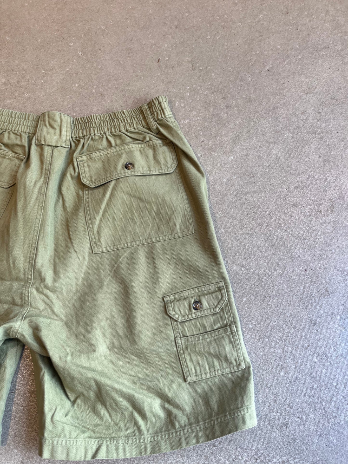 Pop Trading Company Pocket Short Green XL