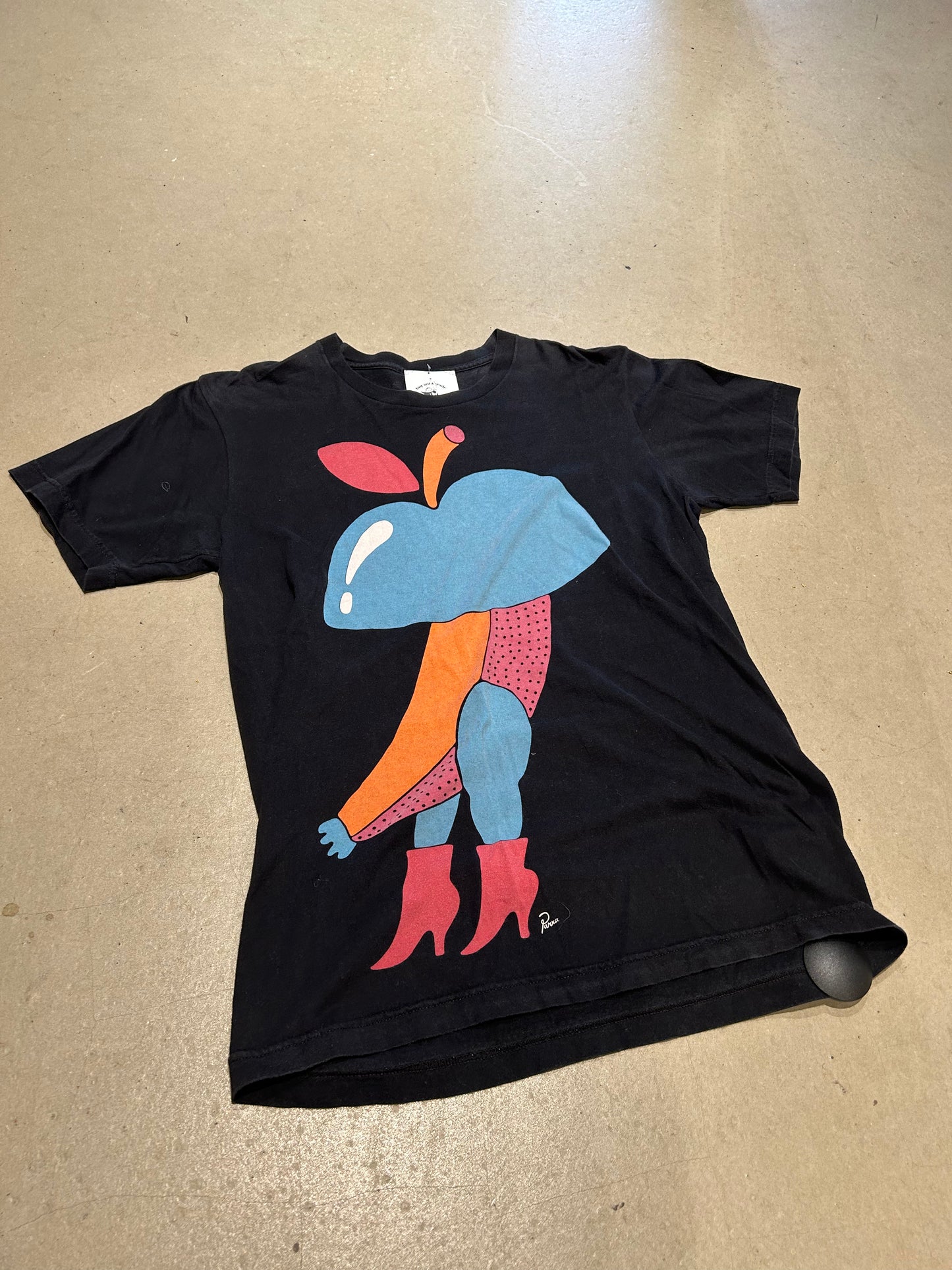 Parra Rock Well Tee Apple Black M