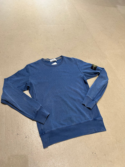 Stone Island Sweater Blue Medium