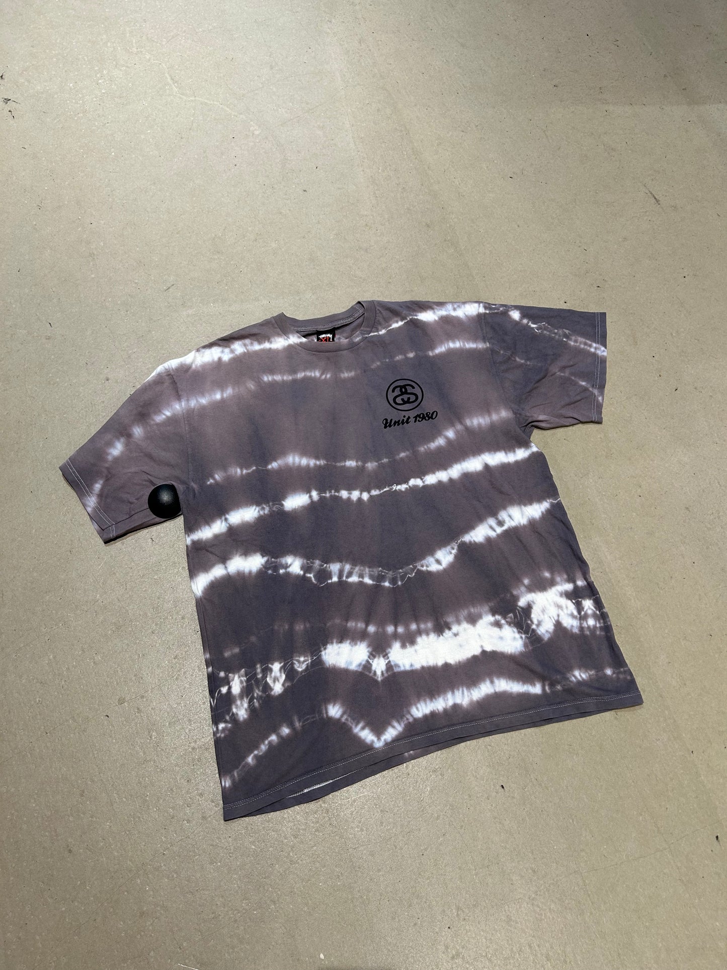 Vintage Stussy Tie Dye Grey XL