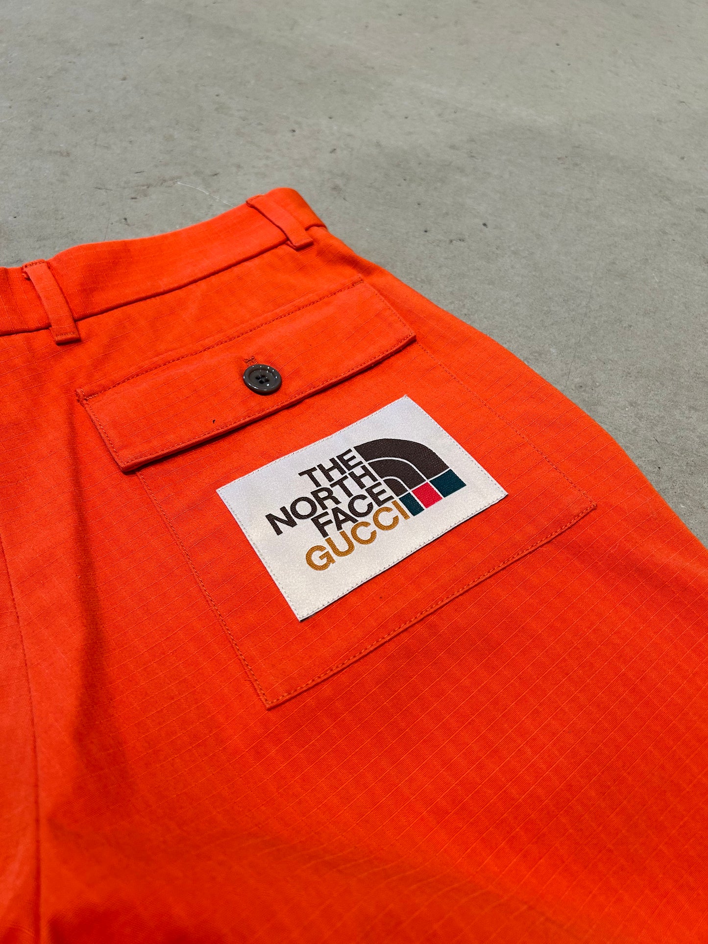 TNF x Gucci Shorts Orange S