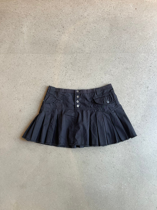 Diesel Pleated Skirt Black Size 29