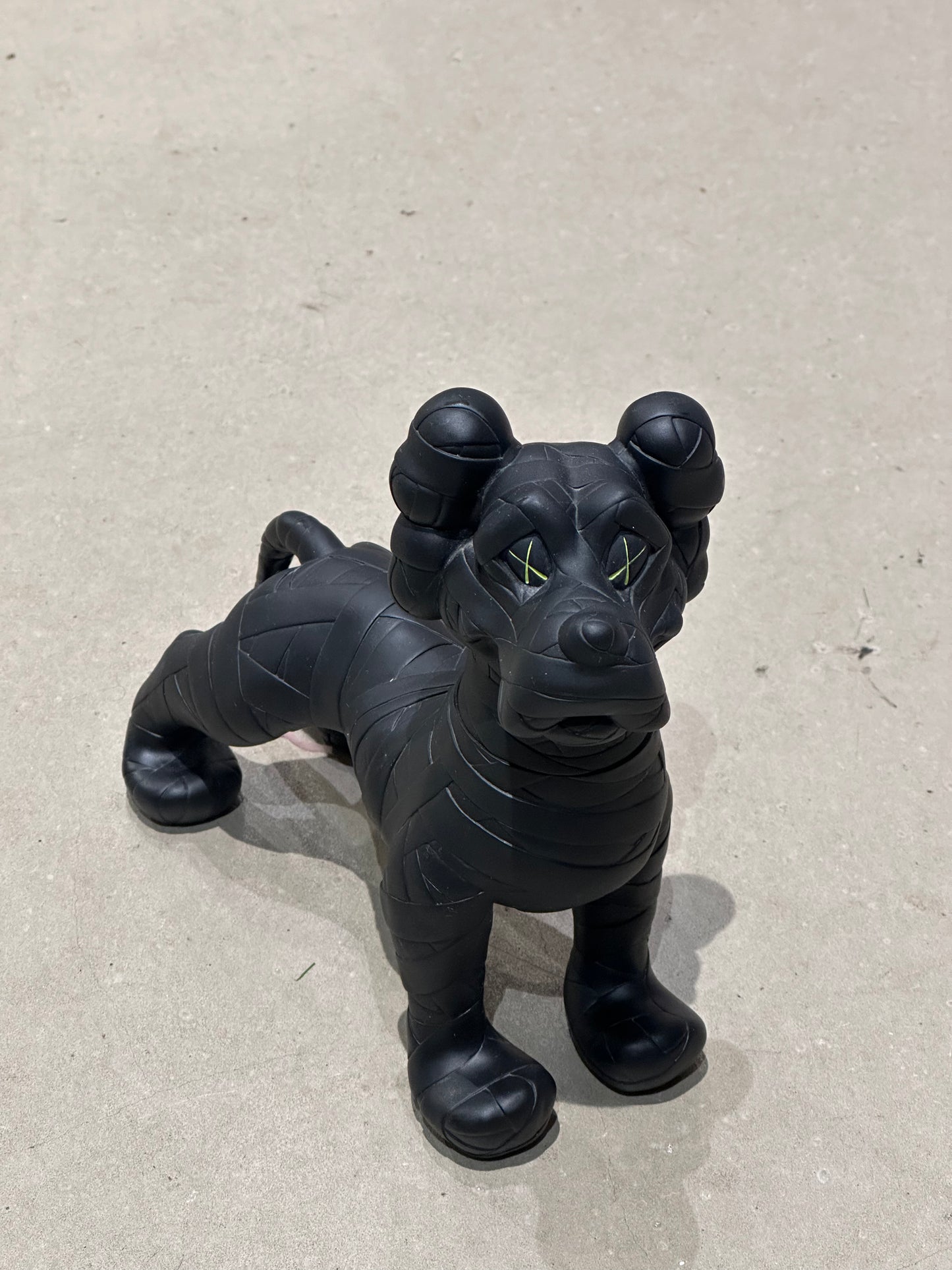 KAWS X Neighborhood Zooth Vinyl Figure Black