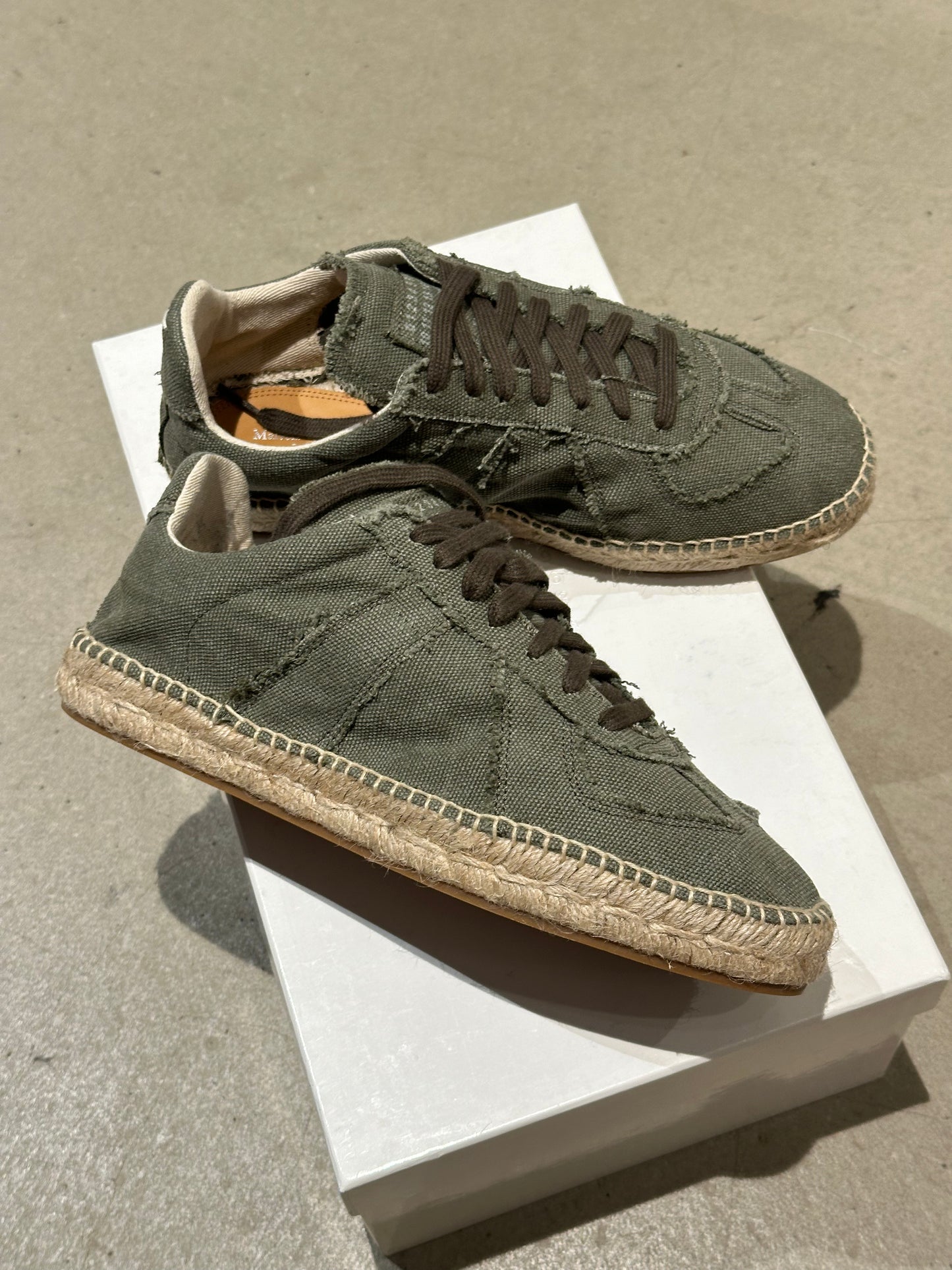 Maison Margiela 22 Replica Green Rope Sole 40