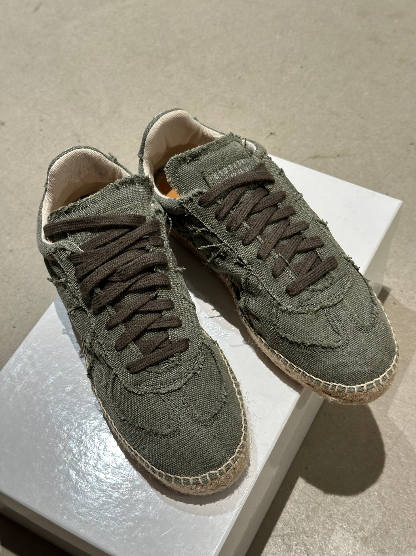 Maison Margiela 22 Replica Green Rope Sole 40