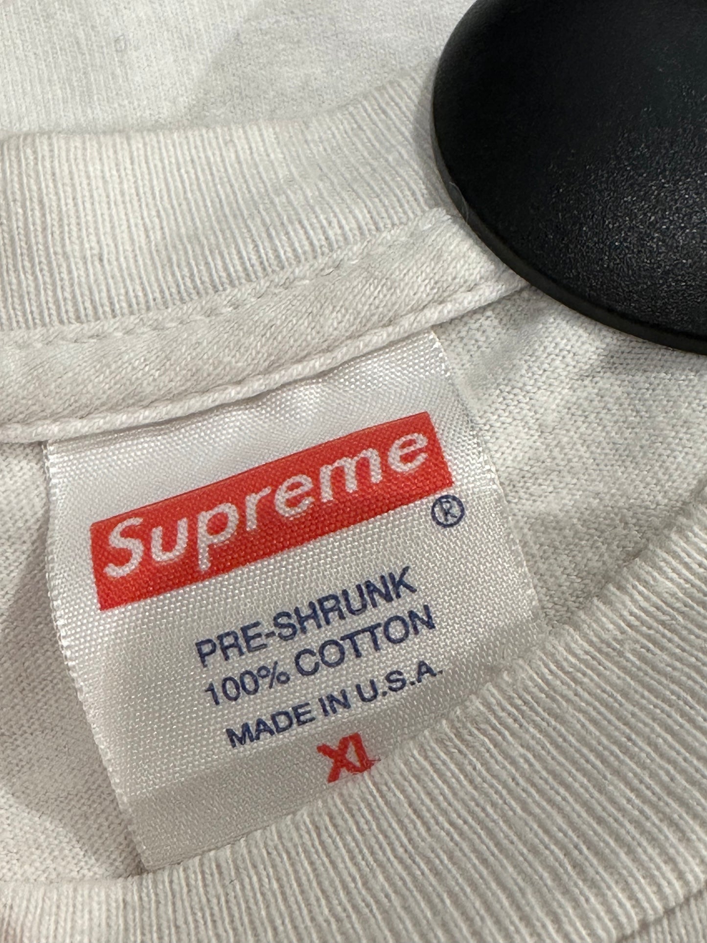 Supreme Mo Wax Boxlogo Futura White Tee XL