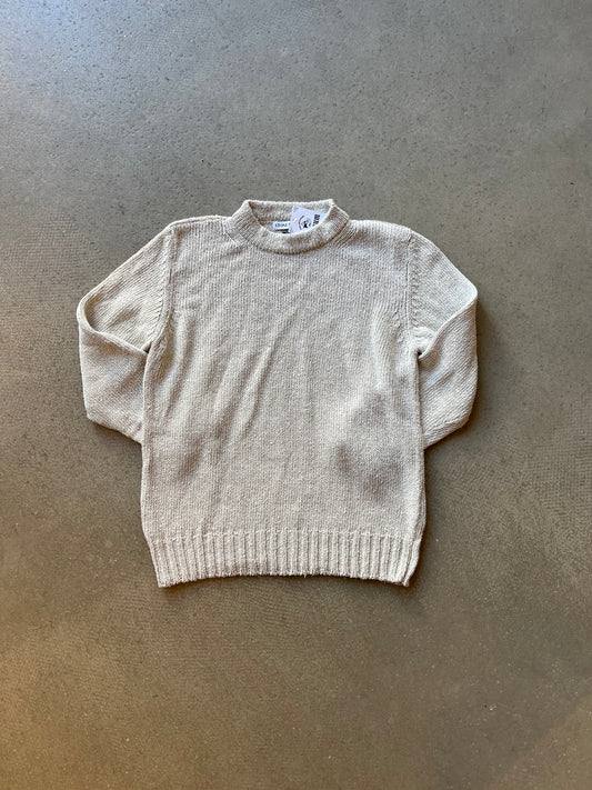 Vintage Stone Island Compass on the Sleeve Knit Beige L