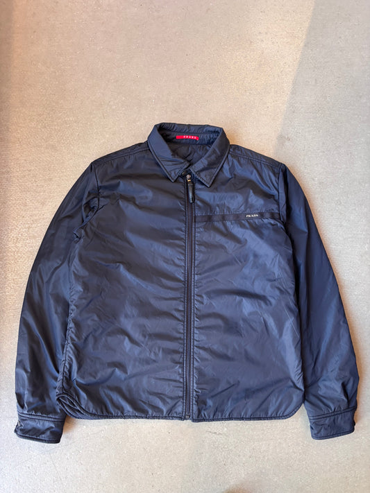 Prada Jacket Quilted Navy XL