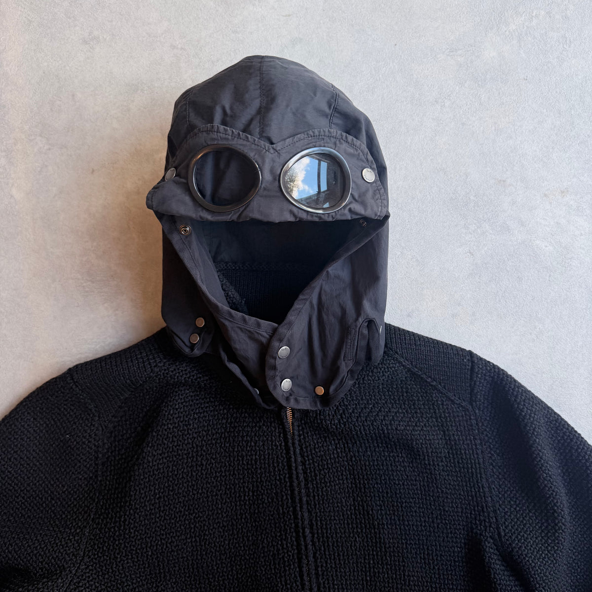 C.P. Company AW '12/'13 Wool Goggle Knit Black 54