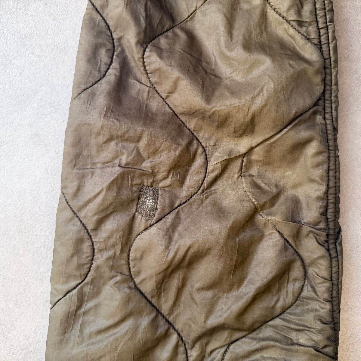 Stone Island Quilted Jacket Olive XL