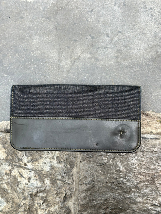 Evisu Denim Missing Button Wallet