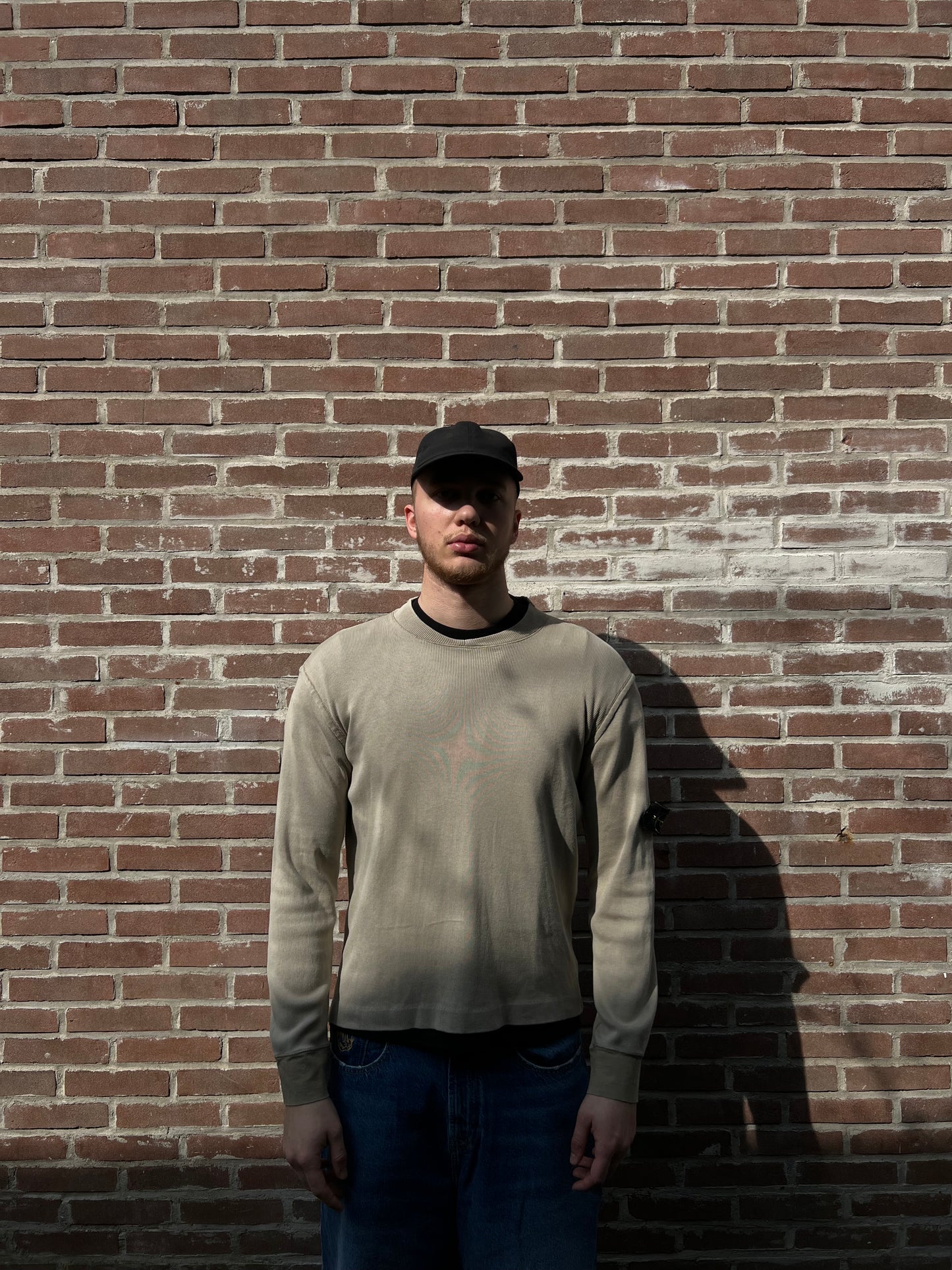 Stone Island Knitted crewneck Beige XL