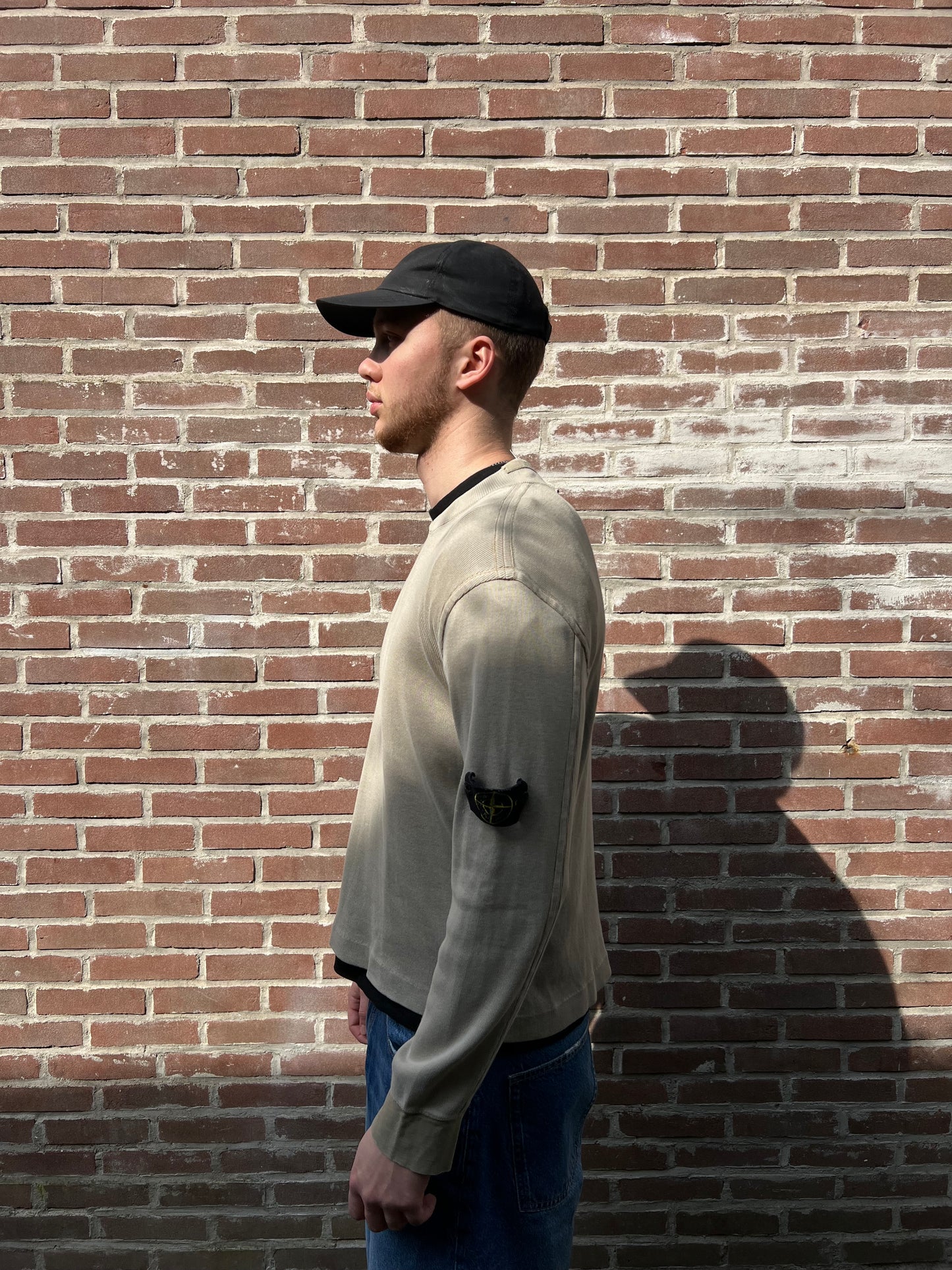 Stone Island Knitted crewneck Beige XL