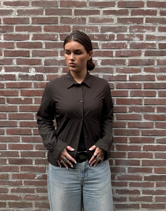 Vintage Prada Linea Rossa  Brown XL
