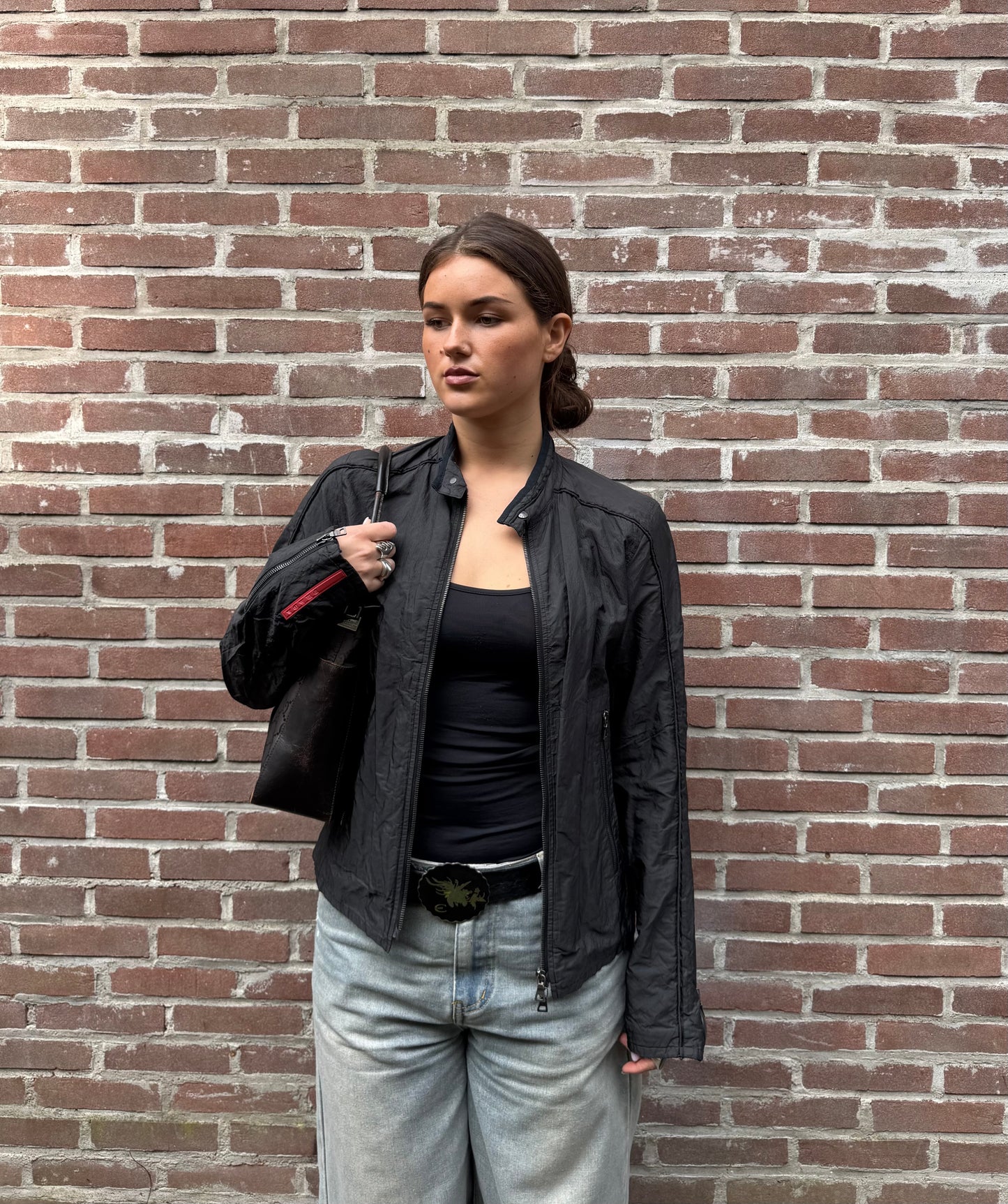Prada Sport Metal Black Jacket M