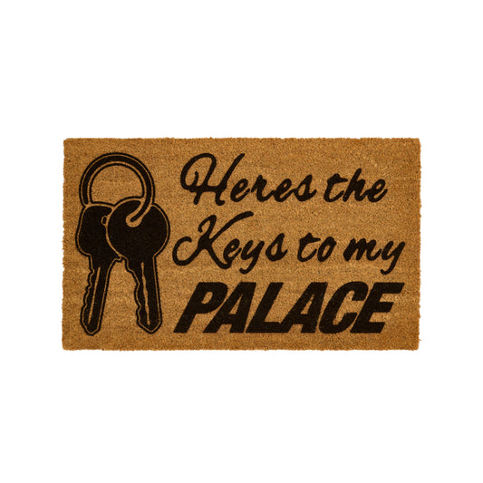 Palace Key To My Door Mat Brown