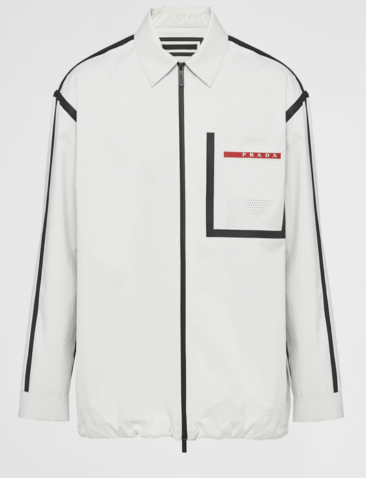 Prada Linea Rossa Extreme Tex Light Shirt White Medium