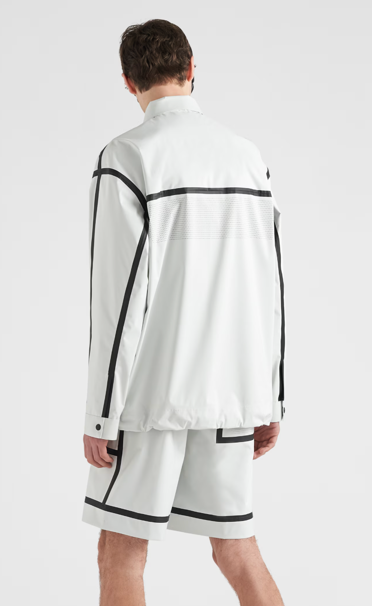 Prada Linea Rossa Extreme Tex Light Shirt White Medium