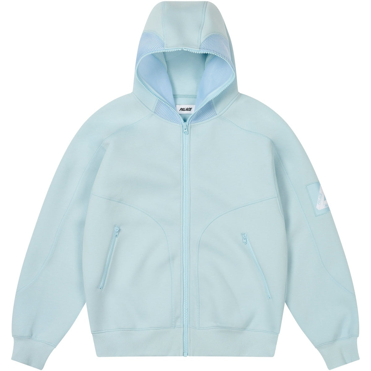 Palace P-Tech Mesh Hood Faint Blue XL
