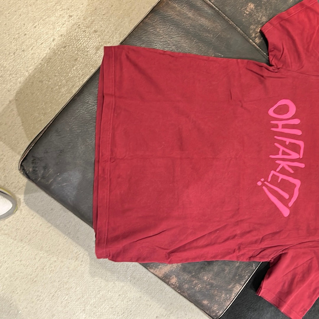 Original Fake "Oh Fake" tee Red XL