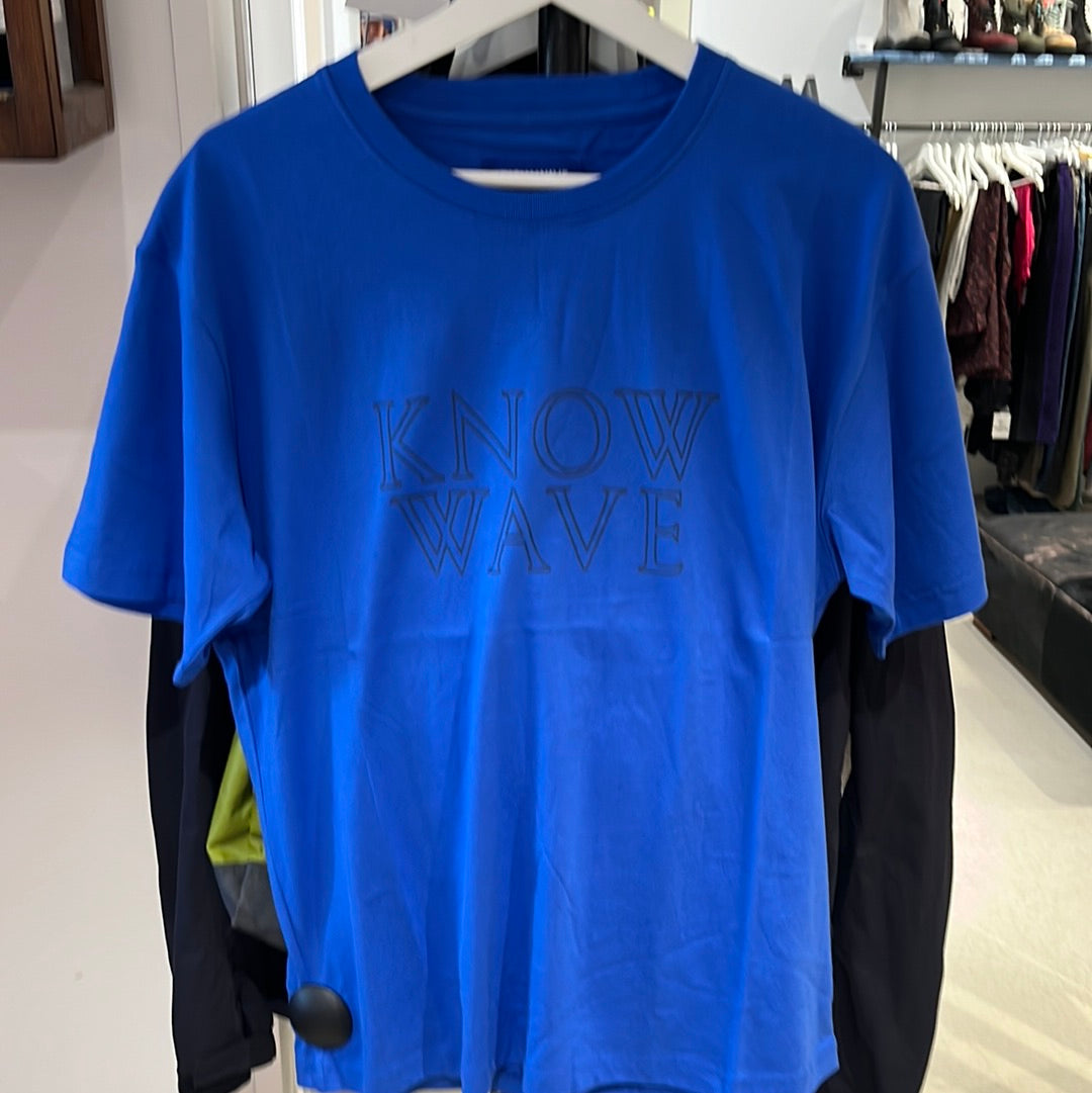 Know Wave Blue T-shirt Medium