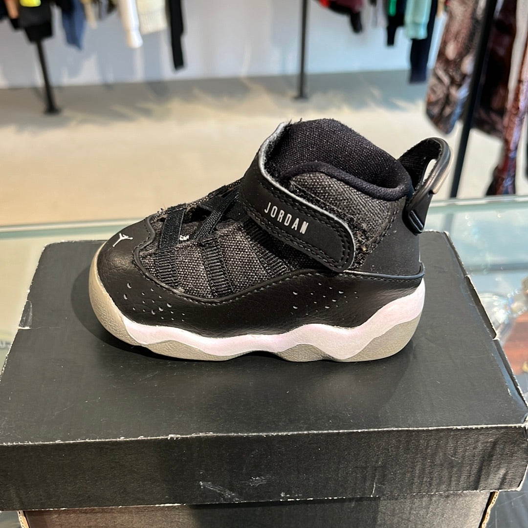 Jordan 11 Rings Black Kids EU 19.5