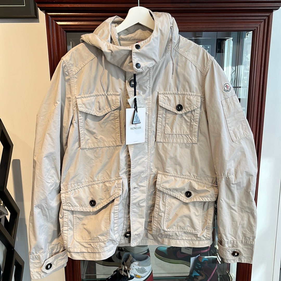 Moncler Wind Breaker Jacket Grey M – Mokum Vintage