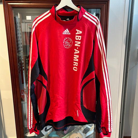 Adidas Ajax Long Sleeve Red XL