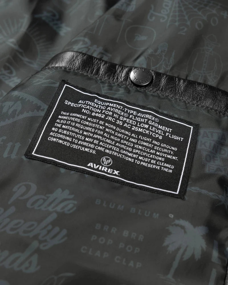 Patta x Avirex Icon Jacket (Yellow/Brown/Green/White/Black) M