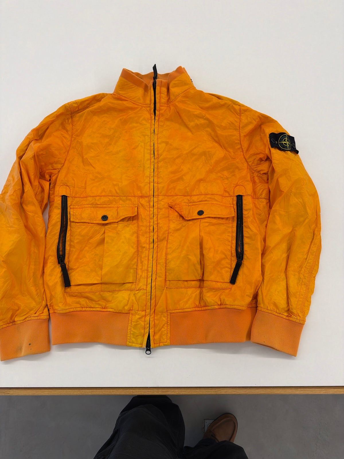 Stone Island Micro Rip Stop Tyvek Jacket XL